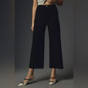 THE COLETTE CROPPED WIDE-LEG PANTS